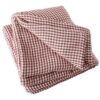 Bout de lit Gaze de Coton Vickie Terracotta 90 x 200 cm