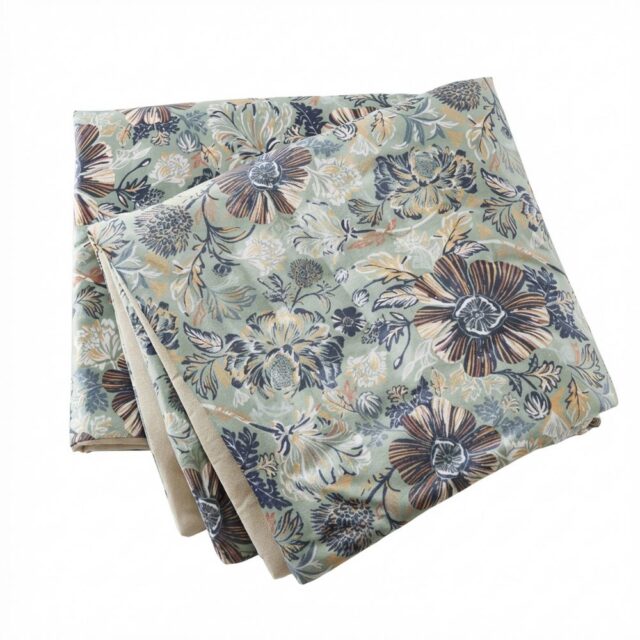 Bout de lit Coton Églantine Multicolore 90 x 220 cm