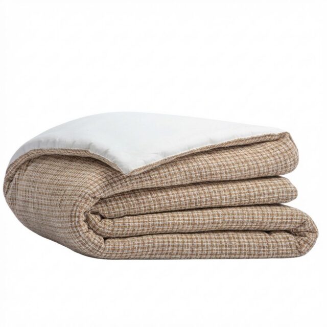 Bout de lit Percale de Coton Violette Multicolore 90 x 220 cm