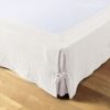 Cache sommier Gaze de coton Chantilly 160 x 200 cm
