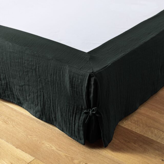 Cache sommier Gaze de Coton Terra Sapin 160 x 200 cm