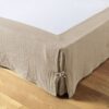 Cache sommier Gaze de Coton Terra Ficelle 180 x 200 cm