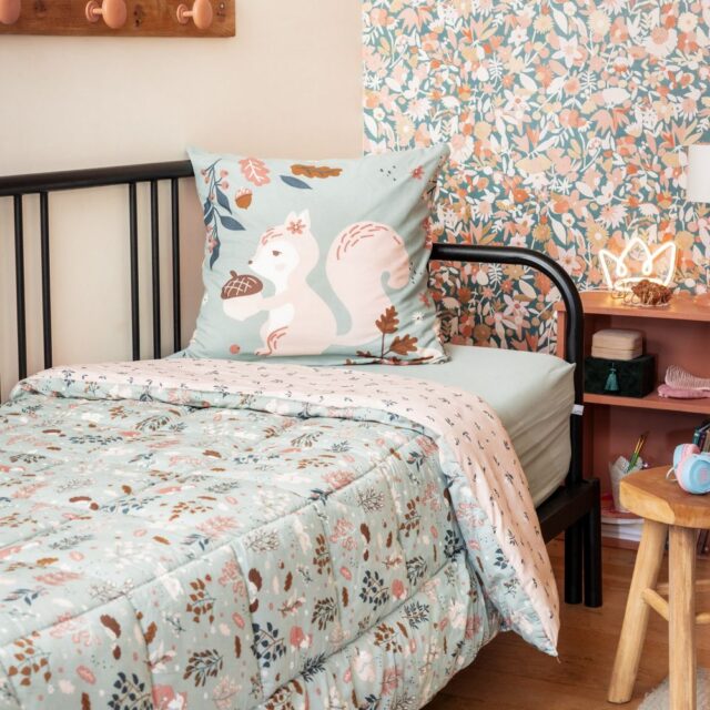 Couette imprimée avec taies Coton Tamia Multicolore 240 x 260 cm