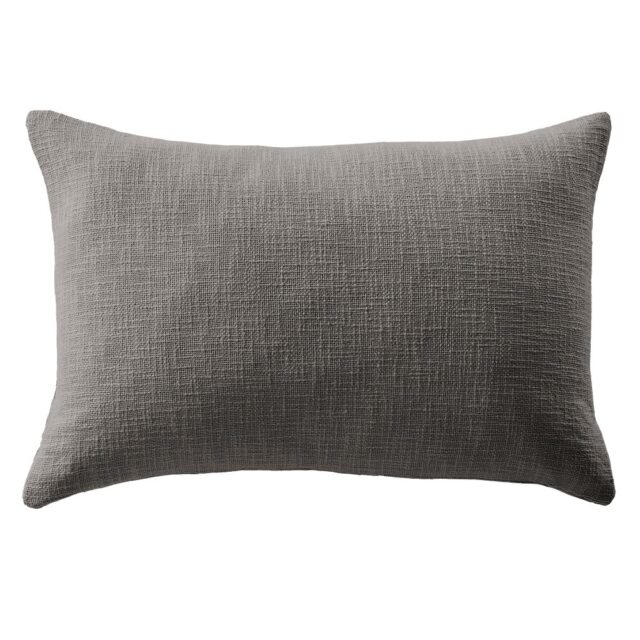 Coussin Coton Ardoise 40 x 60 cm