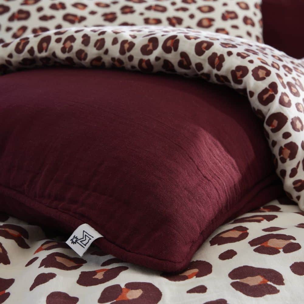 Coussin carré déhoussable Gaze de Coton Hampton Liberty 45 x 45 cm — vue 2