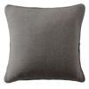 Coussin carré déhoussable Gaze de Coton Terra Granit 45 x 45 cm