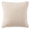 Coussin carré déhoussable Gaze de Coton Terra Naturel 45 x 45 cm