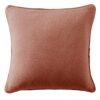 Coussin carré déhoussable Gaze de Coton Terra Terracotta 45 x 45 cm