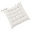 Coussin de chaise Gaze de Coton Terra Chantilly 40 x 40 cm