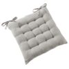 Coussin de chaise Gaze de Coton Terra Nuage 40 x 40 cm