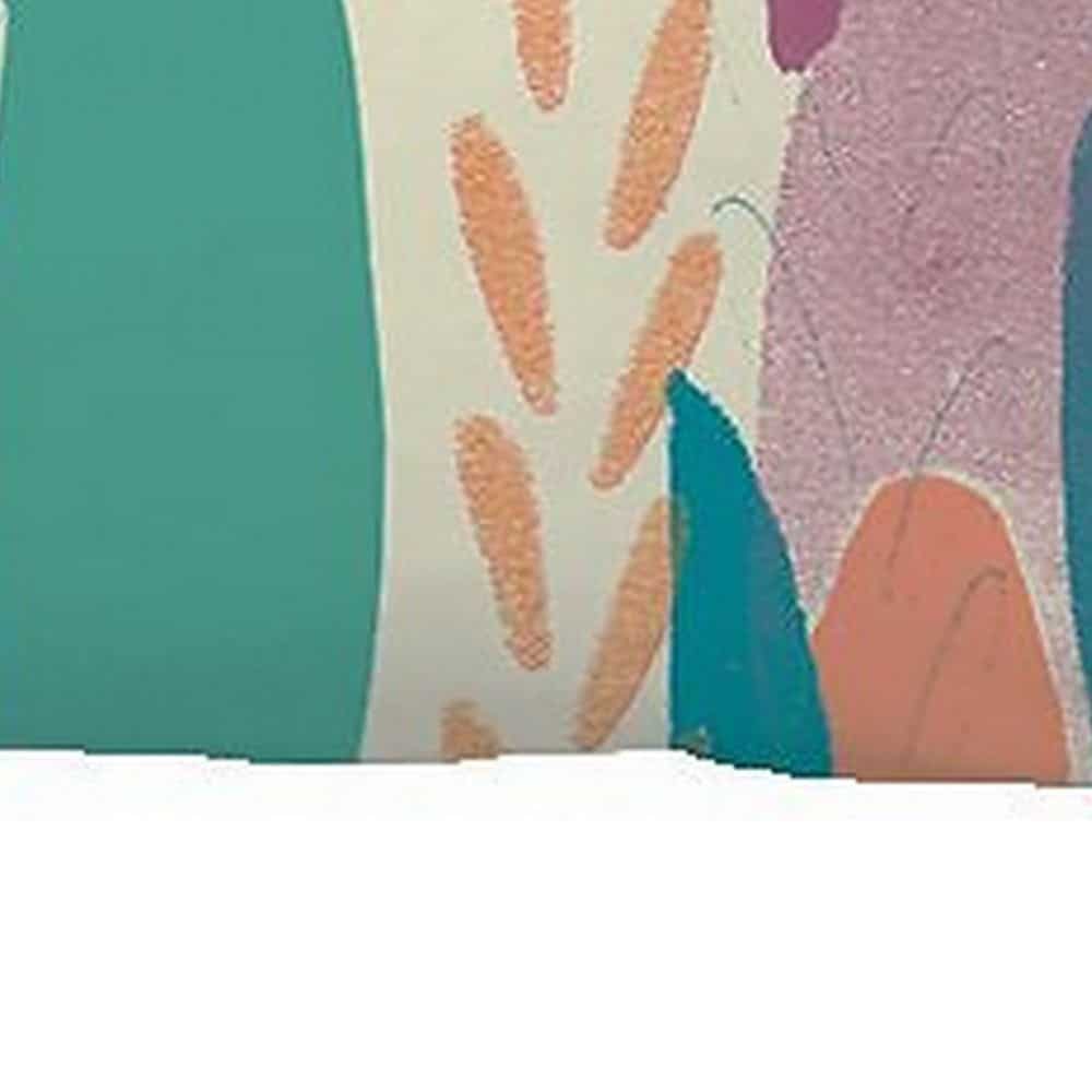 Coussin déco Coton Coquelicot Multicolore 30 x 50 cm — vue 2