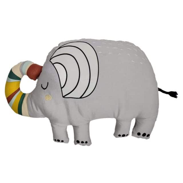 Coussin enfant Coton Savannah Multicolore 50 x 35 cm