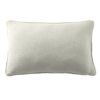 Coussin rectangulaire déhoussable Gaze de Coton Terra Vert d'eau 40 x 60 cm
