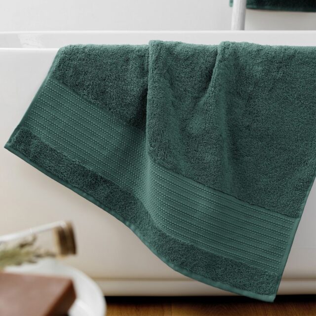 Drap de douche Coton Emeraude Émeraude 70 x 130 cm