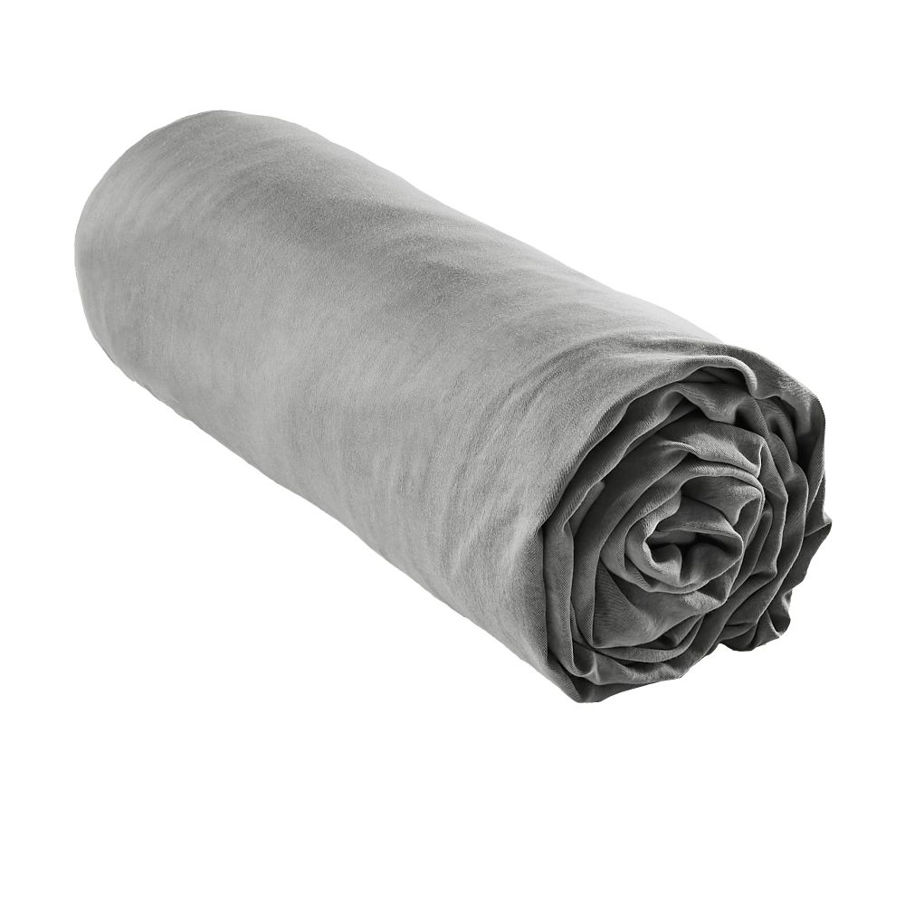 Drap housse Lyocell Granit 140 x 190 cm — vue 2