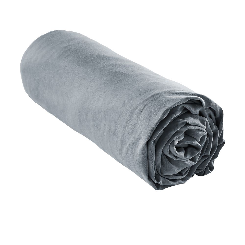 Drap housse Lyocell Stone 140 x 190 cm — vue 2