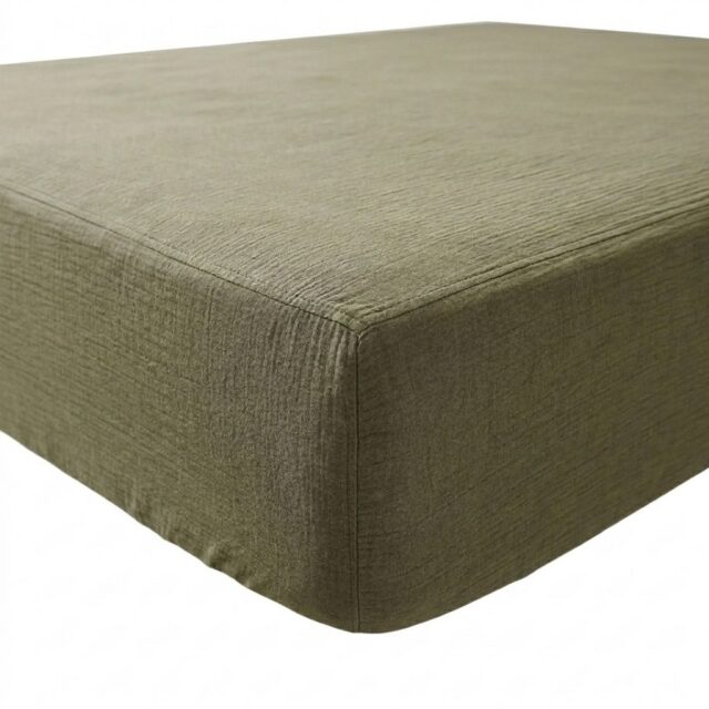 Drap housse Gaze de Coton Hampton Spring 140 x 190 cm