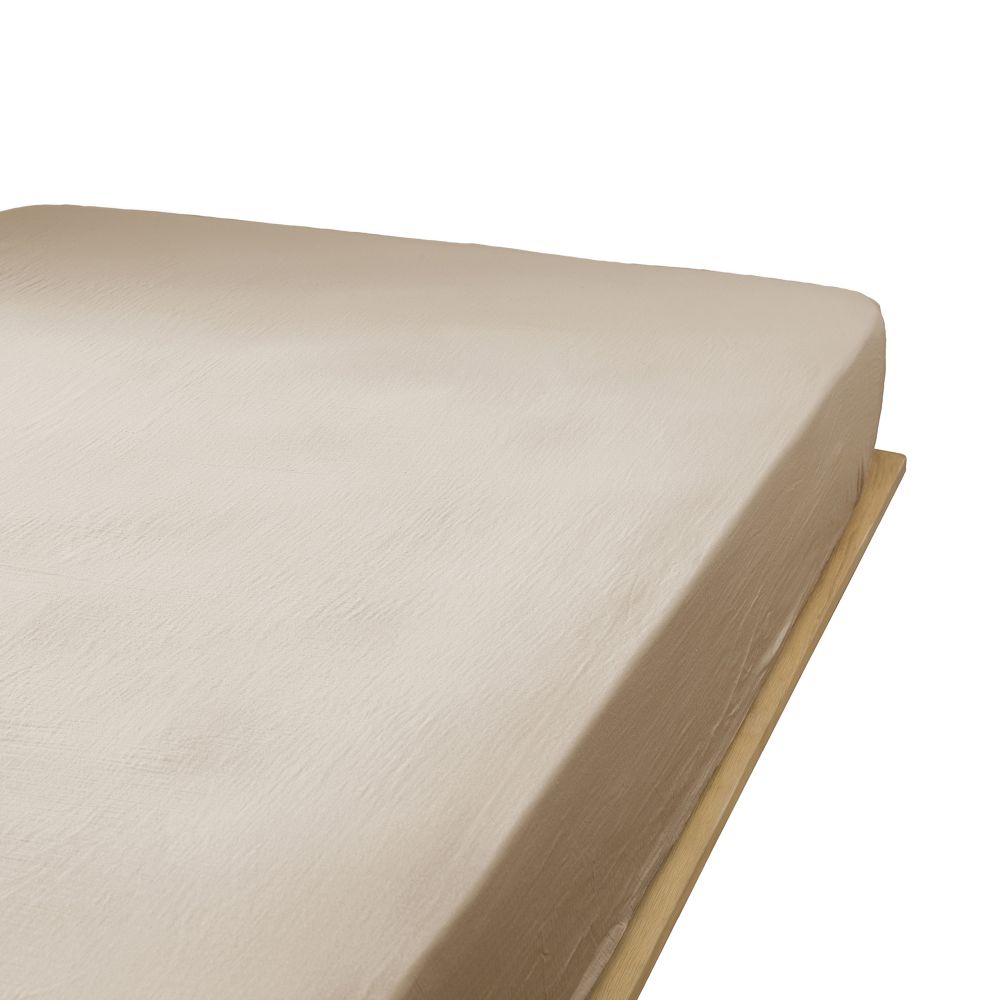Drap housse Gaze de Coton Terra Ficelle 140 x 190 cm — vue 2