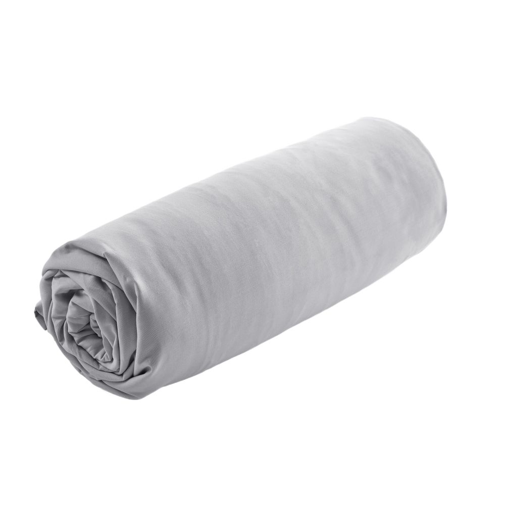 Drap housse Percale de Coton Galet 90 x 190 cm — vue 2