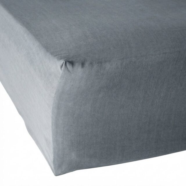 Drap housse Lyocell Gabrielle Stone 90 x 190 cm