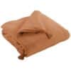 Edredon Gaze de Coton Terra Abricot 150 x 150 cm