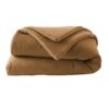 Edredon Gaze de Coton Camel 180 x 240 cm