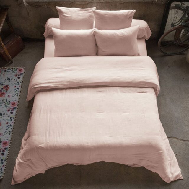 Housse de couette en Gaze de coton Guimauve 140 x 200 cm