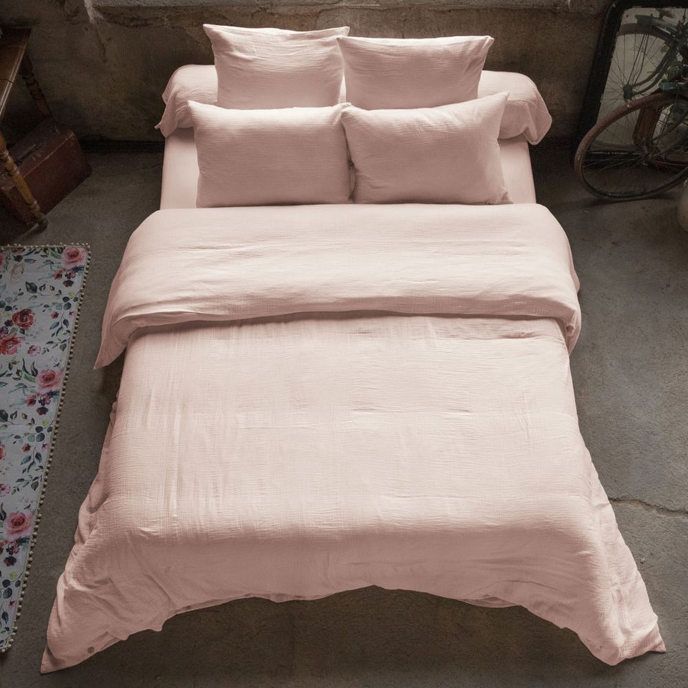 Housse de couette en Gaze de coton Guimauve 140 x 200 cm
