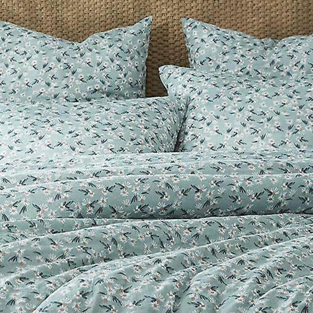 Housse de couette Gaze de Coton Magui Bleu 140 x 200 cm — vue 2
