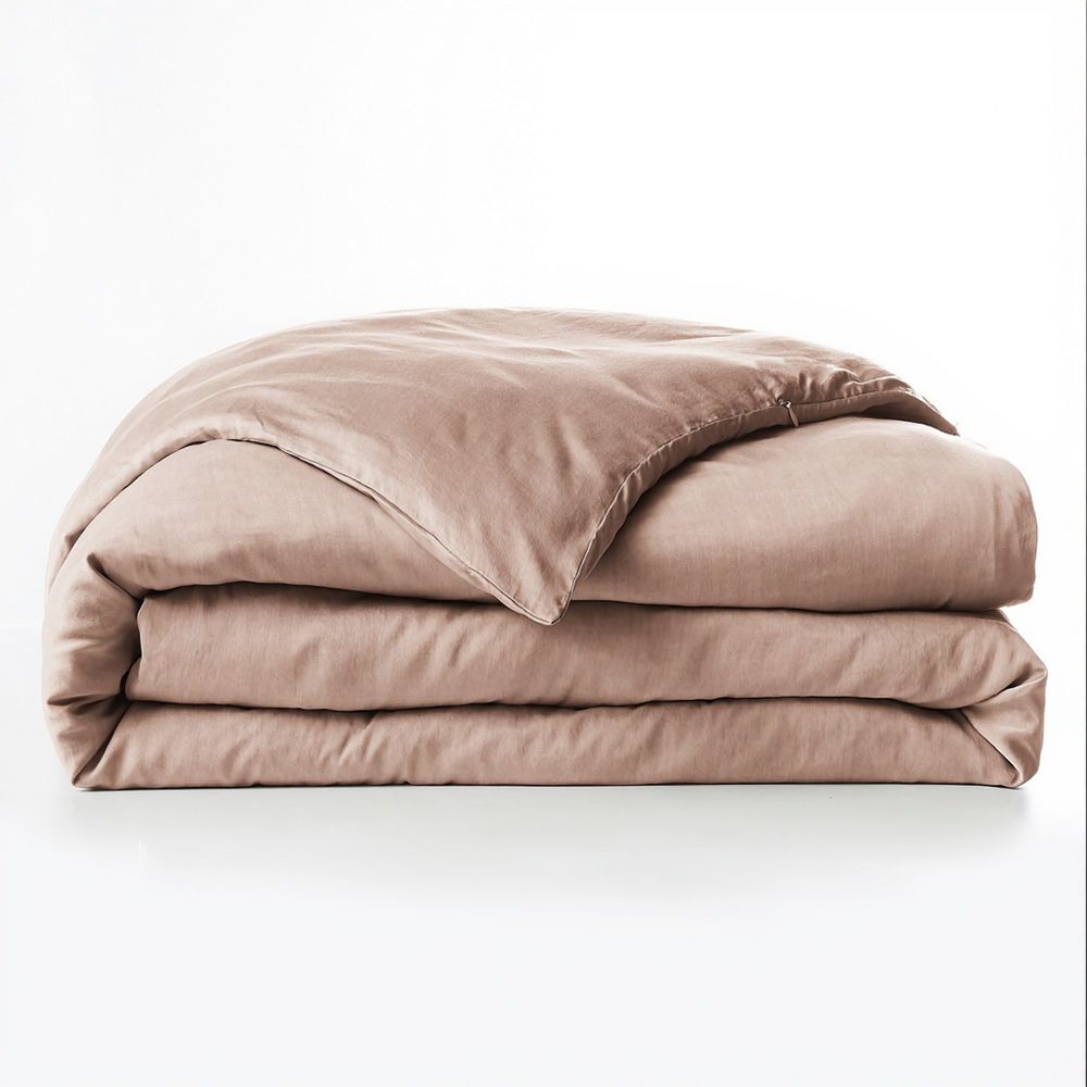 Housse de couette Lyocell Gabrielle Blush 140 x 200 cm
