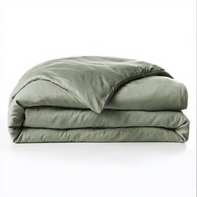 Housse de couette Lyocell Gabrielle Thym 140 x 200 cm