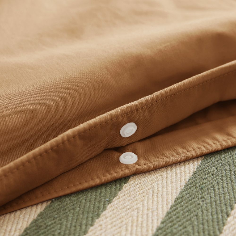 Housse de couette Percale de Coton Havane 140 x 200 cm — vue 3
