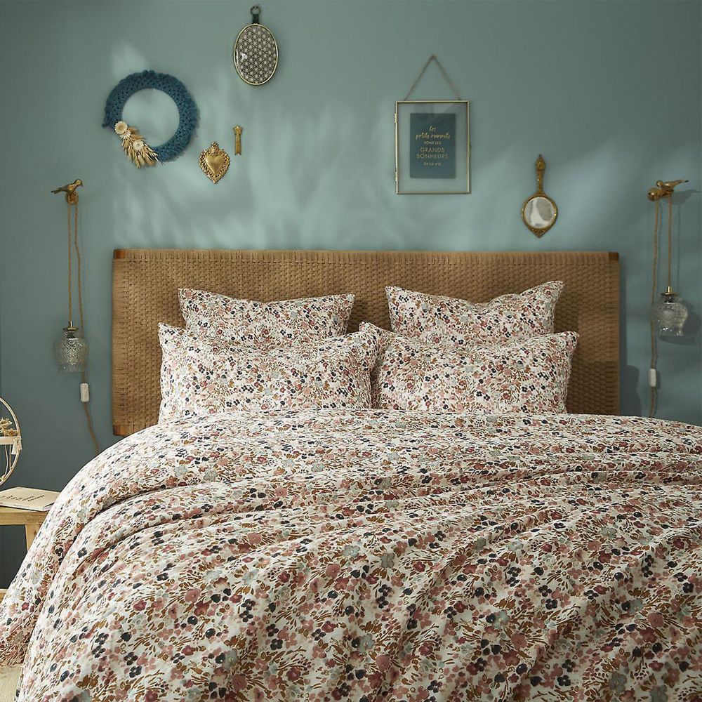 Housse de couette Gaze de Coton Nora Naturel 200 x 200 cm