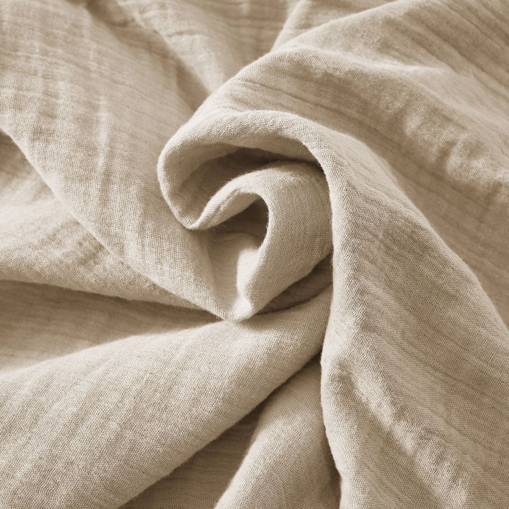 Housse de couette Gaze de Coton Terra Ficelle 220 x 240 cm — vue 3