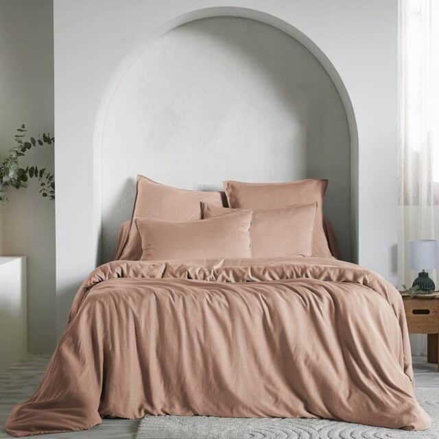 Housse de couette Lyocell Blush 220 x 240 cm
