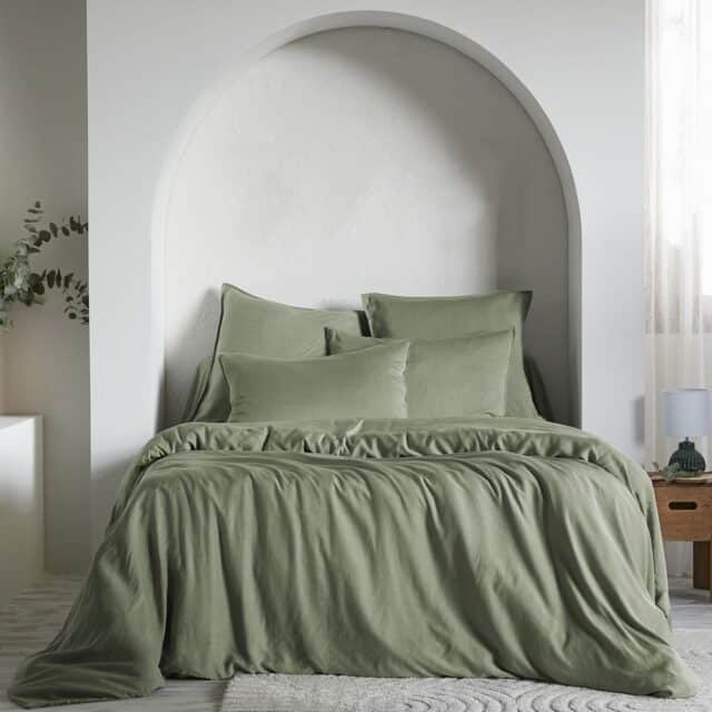 Housse de couette Lyocell Thym 220 x 240 cm