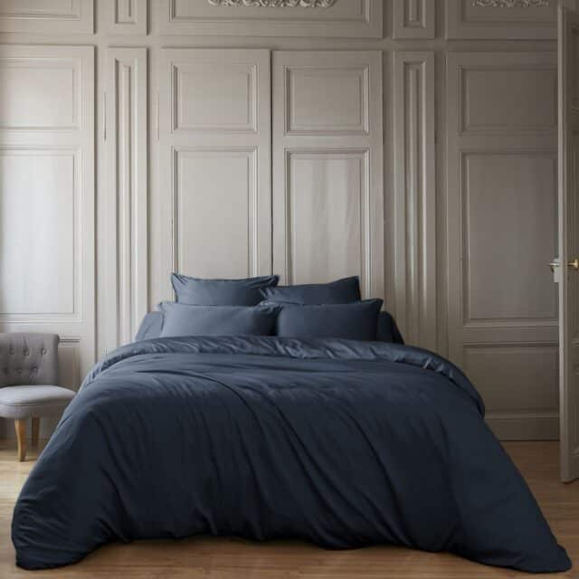 Housse de couette Bambou Minuit 240 x 260 cm