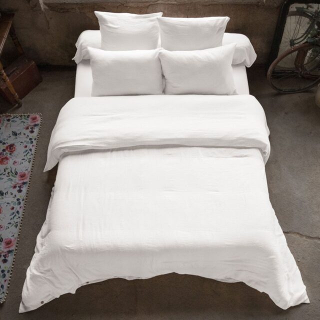 Housse de couette en Gaze de coton Chantilly 240 x 260 cm
