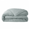 Housse de couette Lin Rosalie Azur 240 x 260 cm
