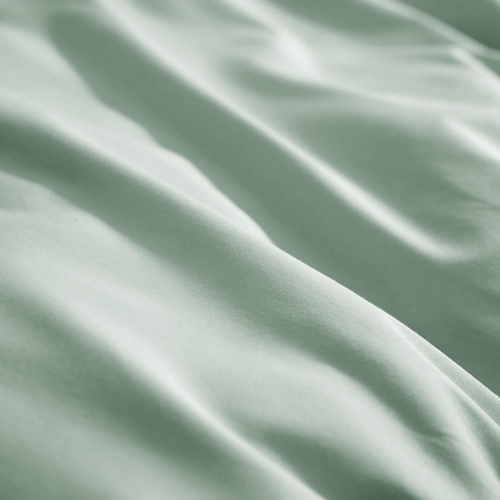 Housse de couette Percale de Coton Céladon Celadon 240 x 260 cm — vue 4