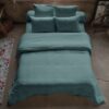 Housse de couette Gaze de Coton Terra Canard 240 x 280 cm