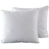 Lot 2 Protèges oreiller Coton Bouclette éponge – Imperméable Blanc 65 x 65 cm