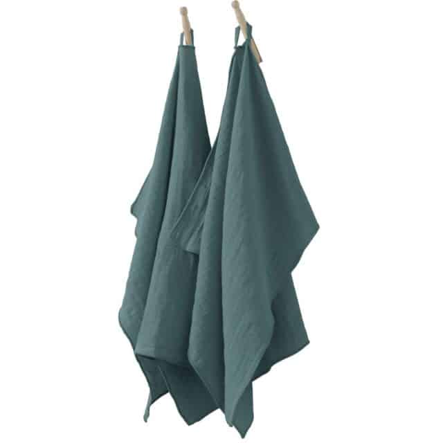 Lot de 2 essuie-mains Gaze de coton Canard 50 x 70 cm