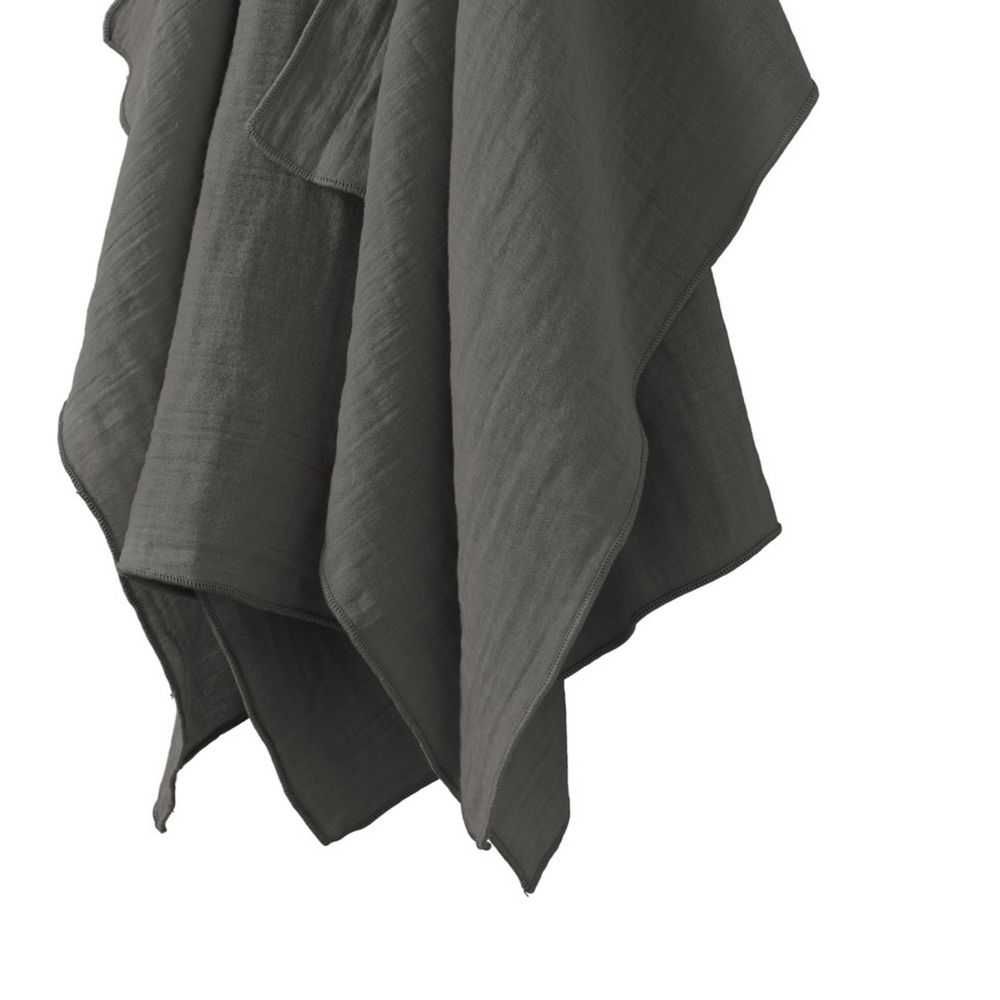 Lot de 2 essuie-mains Gaze de coton Granit 50 x 70 cm — vue 2