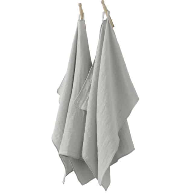 Lot de 2 essuie-mains Gaze de coton Nuage 50 x 70 cm