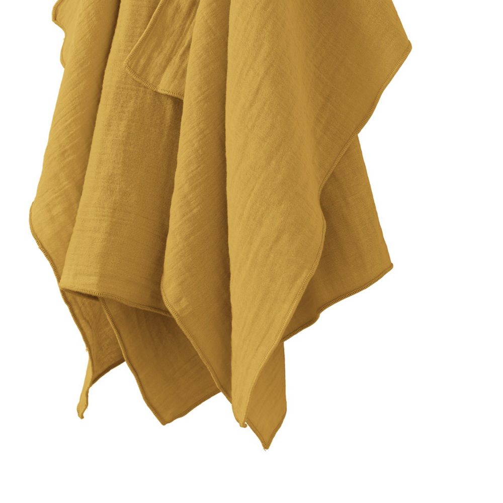 Lot de 2 essuie-mains Gaze de coton Safran 50 x 70 cm — vue 2