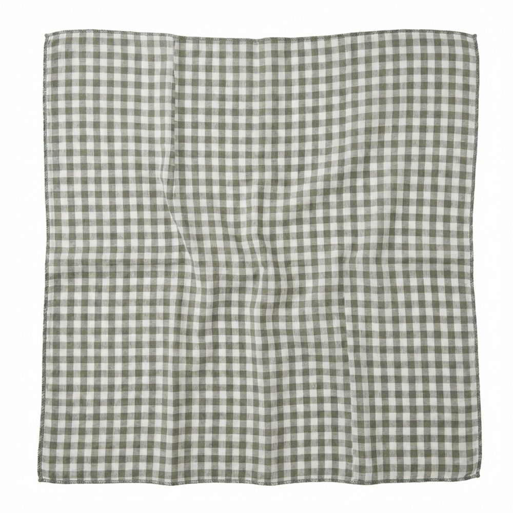 Lot de 2 essuie-mains Gaze de Coton Vickie Romarin 50 x 70 cm — vue 2