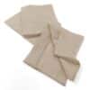 Lot de 3 serviettes Gaze de Coton Terra Ficelle 40 x 40 cm