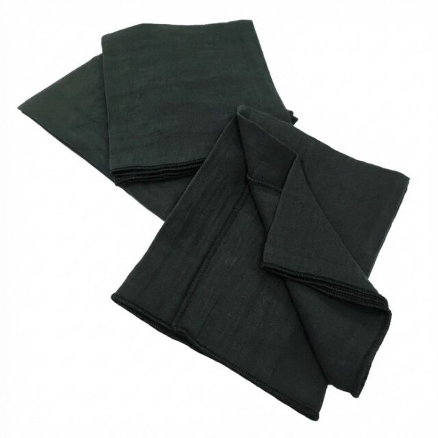 Lot de 3 serviettes Gaze de Coton Terra Sapin 40 x 40 cm