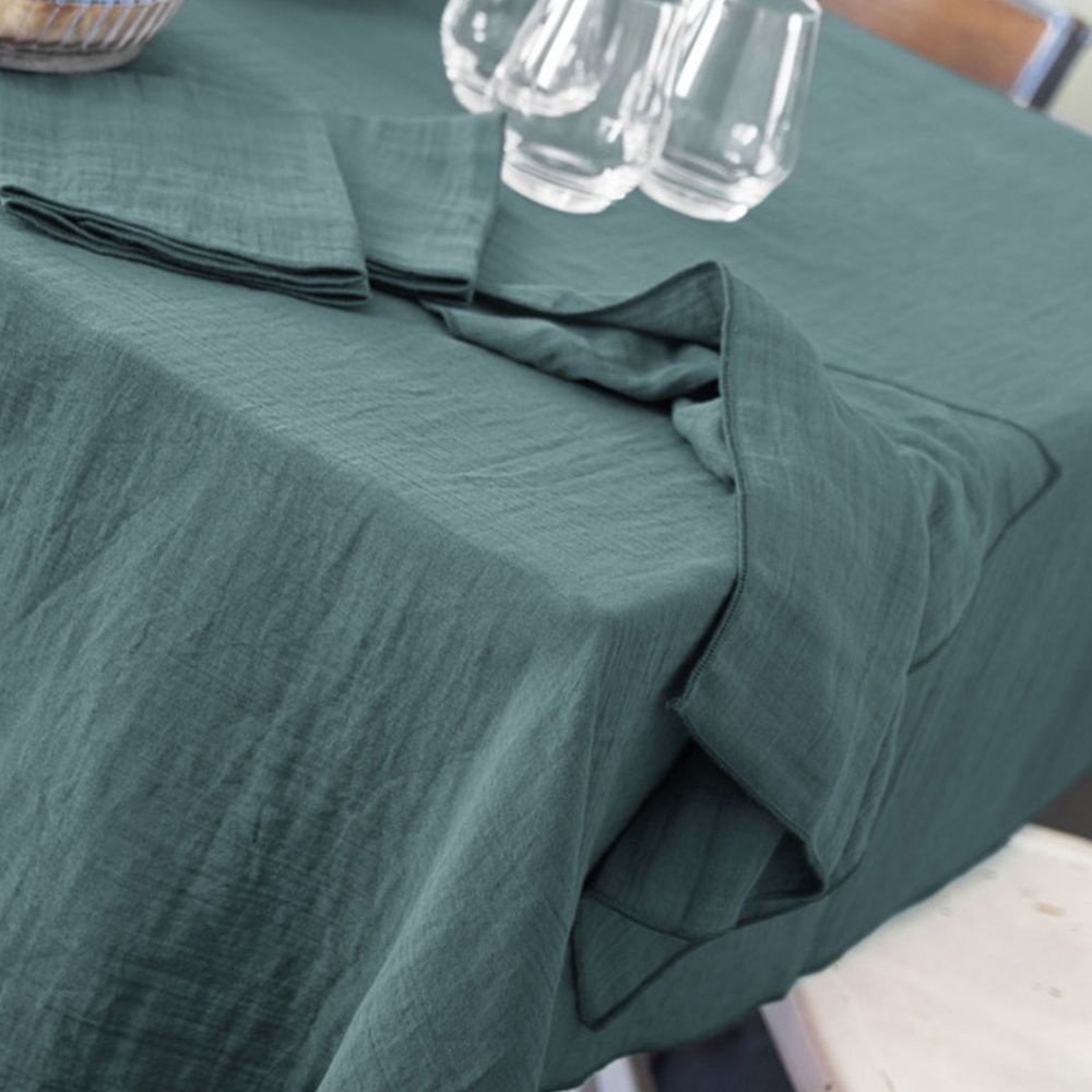 Nappe rectangle Gaze de coton Canard 150 x 350 cm — vue 2